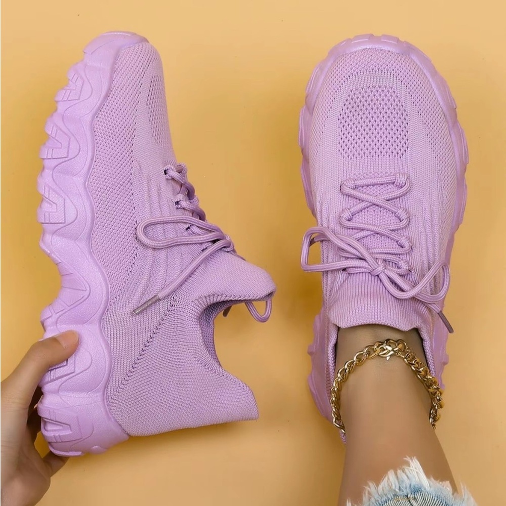 2024 Summer Lace-up Low Top Slip on Sneakers